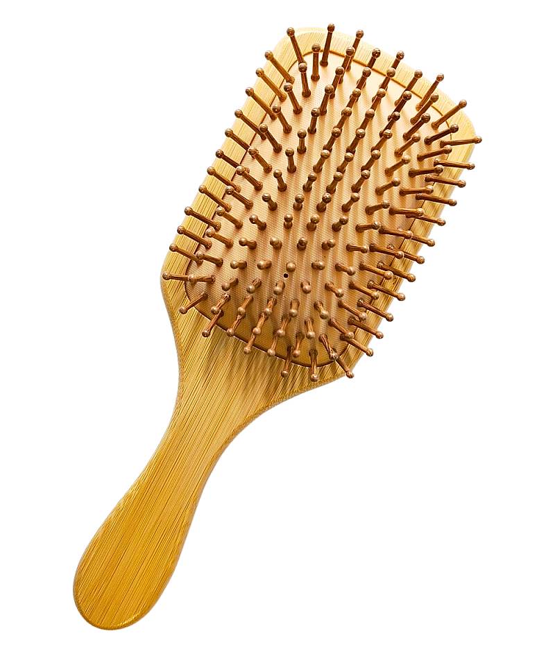 Bambusový kartáč na vlasy Slunečnice 1